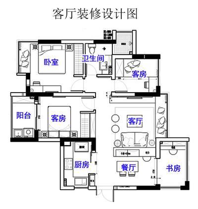 装修设计图是怎么算法（装修设计图如何画图）-第3张图片-室内构图家装