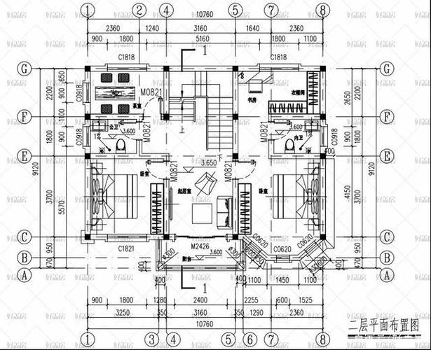 九米长十米宽的房子图纸 9米乘10米房屋设计图-第3张图片-室内构图家装