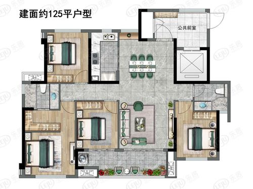 125平方主人房设计图（125平方主人房设计图纸）-第2张图片-室内构图家装