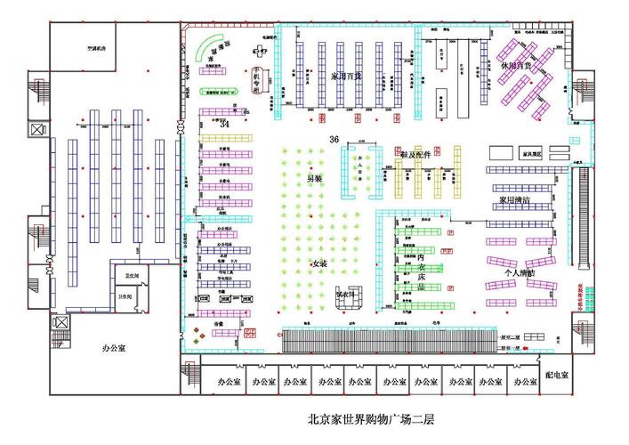 超市整体设计图纸 超市整体设计图-第3张图片-室内构图家装