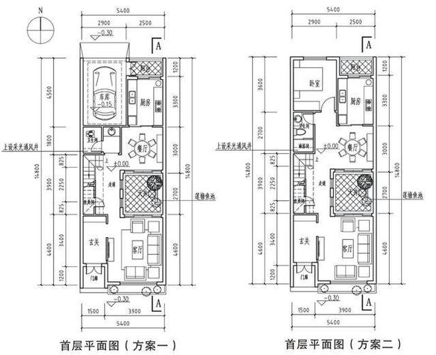 5米宽20米的房子设计图_5米宽20米的房子设计图纸-第1张图片-室内构图家装