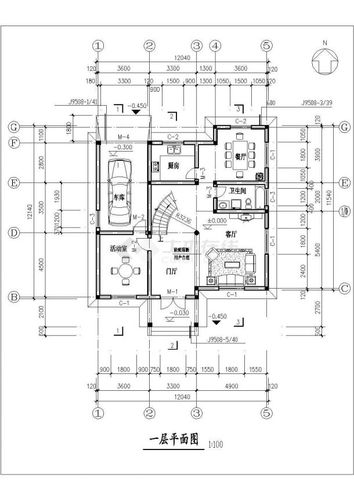 二层260平米建房设计图 62二层楼房设计图-第2张图片-室内构图家装