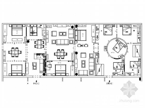  家具展厅cad设计图「家具展厅平面设计图」-第1张图片-室内构图家装