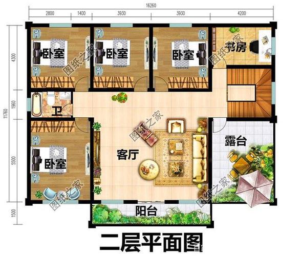 南屋二层设计图,南屋二层设计图片大全 -第3张图片-室内构图家装