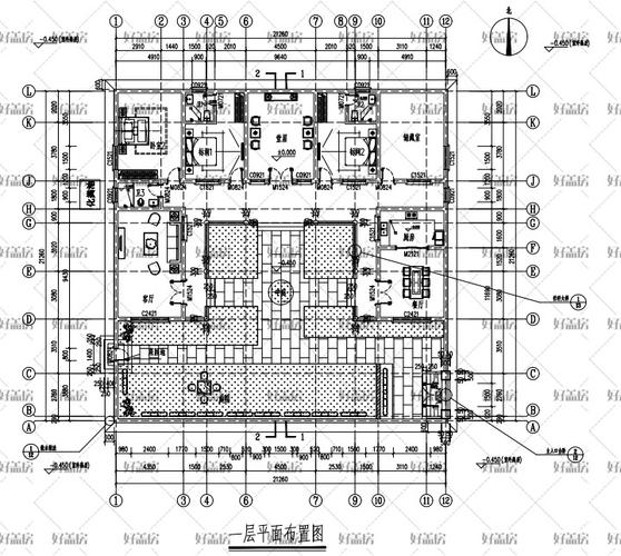 农村宅基地仿古房屋设计图纸-农村宅基地仿古房屋设计图-第2张图片-室内构图家装