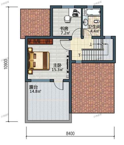  75平米自建房设计图「75平方房子建造图」-第3张图片-室内构图家装