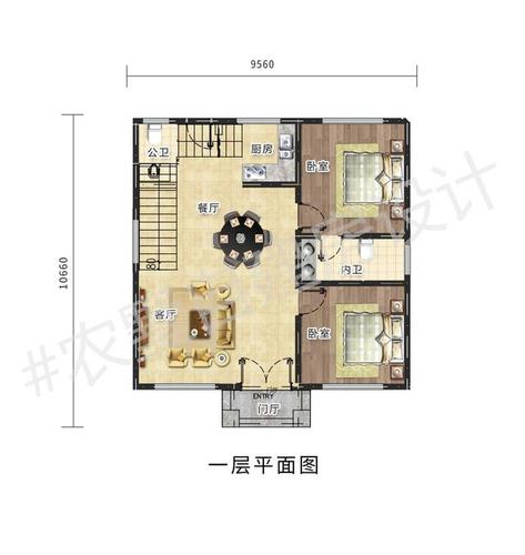  110平方的平面设计图「110平方米的房子设计图」-第1张图片-室内构图家装