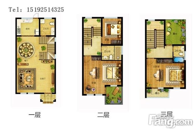  2018小排屋室内设计图「小排屋户型图」-第3张图片-室内构图家装