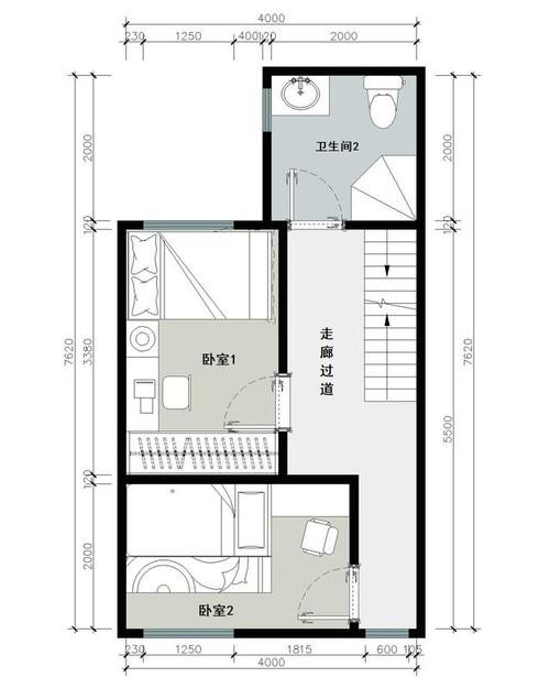 农村48平米房屋设计图-第3张图片-室内构图家装