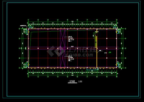 厂房建筑设计图-第1张图片-室内构图家装