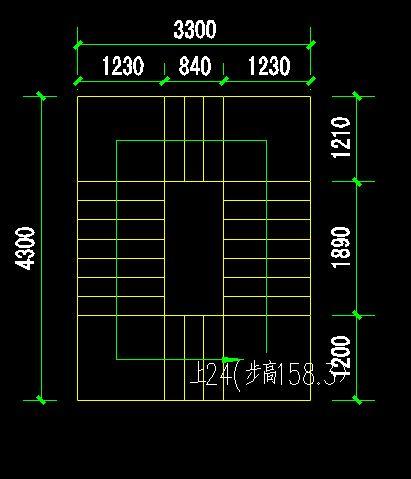 3米高楼梯台阶设计图-第3张图片-室内构图家装