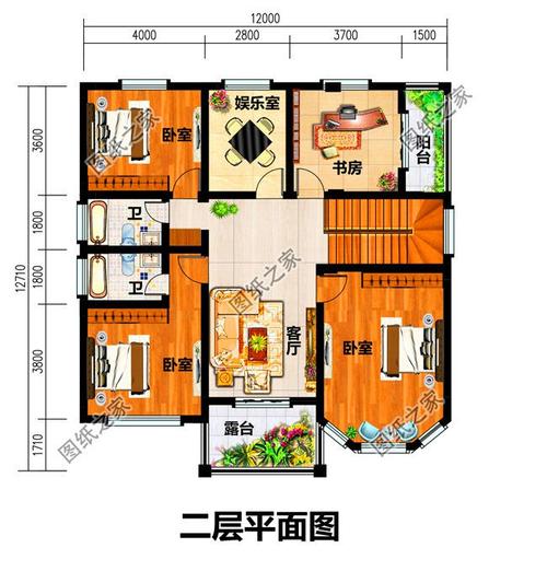 高品房屋设计图-第1张图片-室内构图家装