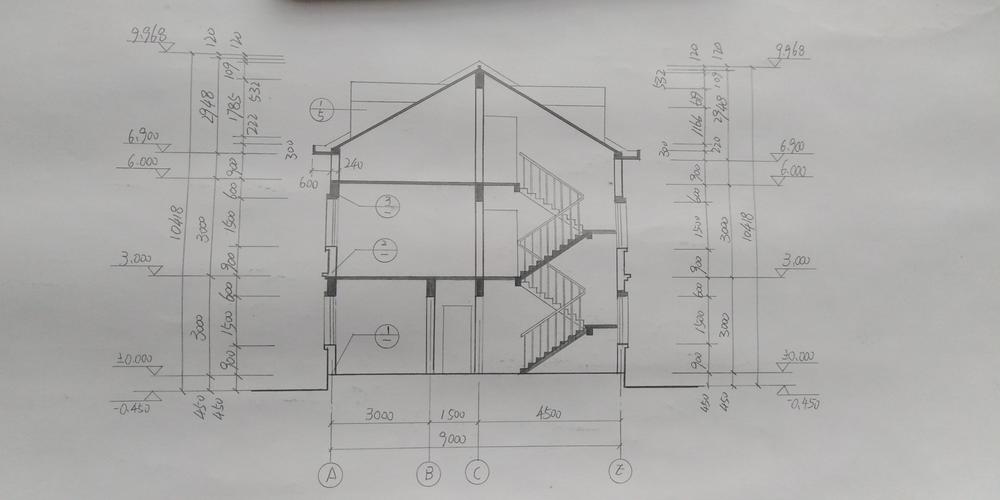  建筑设计图手绘单个「建筑设计图简单手绘 平面图」-第2张图片-室内构图家装