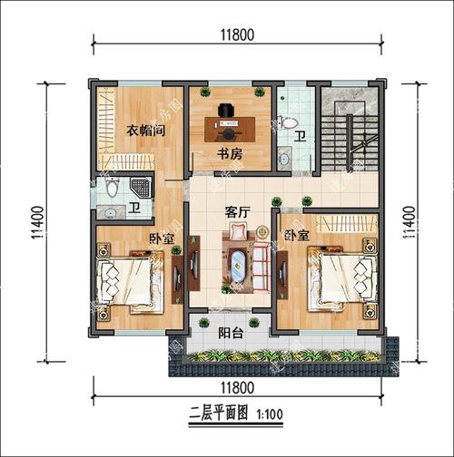 村自建房设计图,120平米农村自建房设计图 -第2张图片-室内构图家装