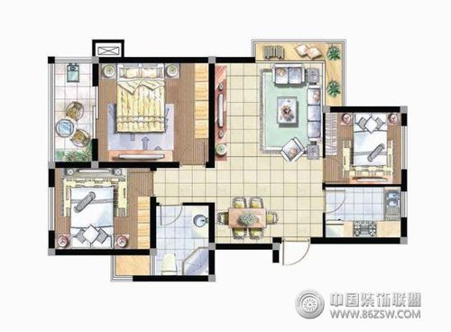  客厅设计图50平方「客厅设计图纸平面图」-第3张图片-室内构图家装