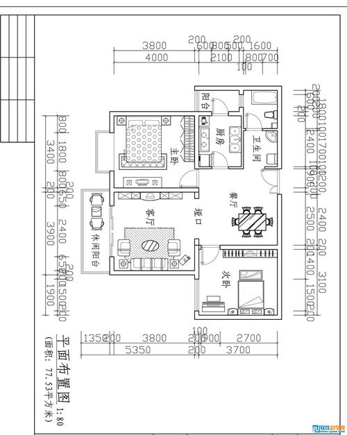 房间内部布局设计图（室内房间布局平面设计图纸）-第2张图片-室内构图家装