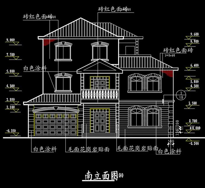 单斜屋顶别墅设计图（单斜面屋顶尺寸）-第3张图片-室内构图家装