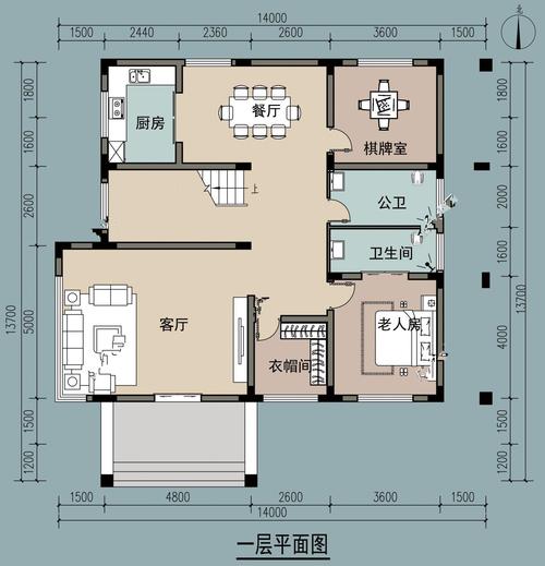 普通住宅设计图-第3张图片-室内构图家装