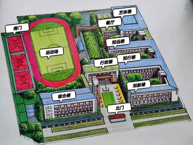 小学生学校设计图_小学生学校设计图片大全-第1张图片-室内构图家装