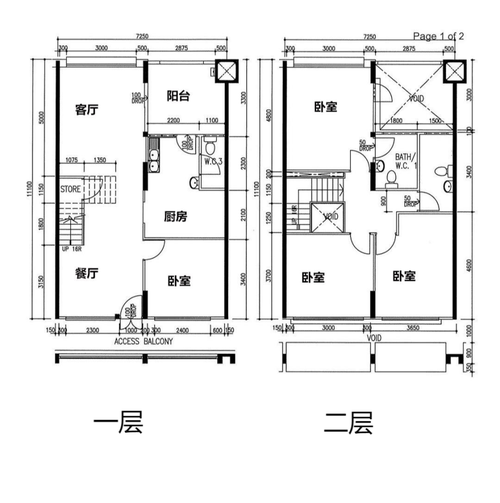 沿街复式楼设计图（沿街楼好吗）-第2张图片-室内构图家装