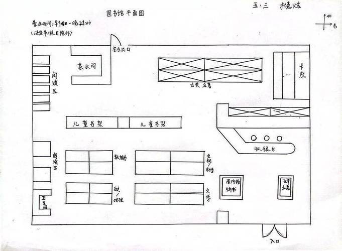 手绘展示柜台设计图纸-第3张图片-室内构图家装