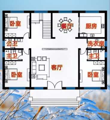 两层楼房设计图多个卧室,两层楼房设计图 内部 -第1张图片-室内构图家装