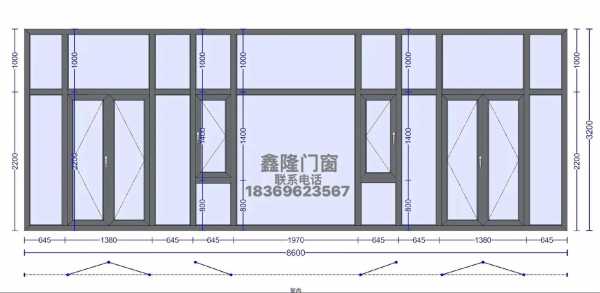 平面设计图窗户怎么表示-第1张图片-室内构图家装