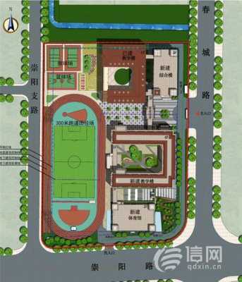 小学各层平面设计图-第2张图片-室内构图家装