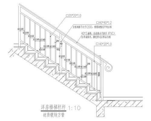 工装楼梯设计图-第1张图片-室内构图家装