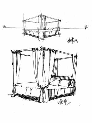 床设计图手绘-第2张图片-室内构图家装